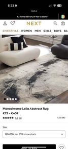 Abstract Rug 160 x 230cm