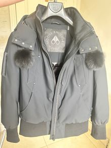 Moose knuckles down coat black