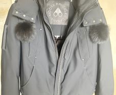 Moose knuckles down coat black