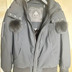 Moose knuckles down coat black