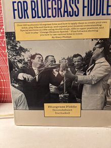Hot licks for bluegrass fiddle book and vinyl