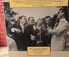 Hot licks for bluegrass fiddle book and vinyl