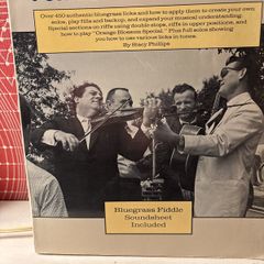 Hot licks for bluegrass fiddle book and vinyl
