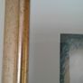 Vintage Gilt-Framed Glass-Fronted Floral Print. Image 4