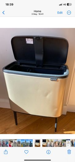 Barbantia bin Bo touch bin 11+23 litre