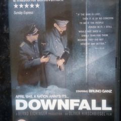 Downfall Dvd Movie Bruno Ganz World War 2 Hitler
