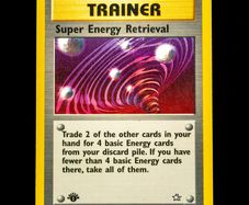 Super Energy Retrieval 1st Edition 89/111 Rare Trainer Neo Genesis WOTC Pokemon Card 2000 Vintage
