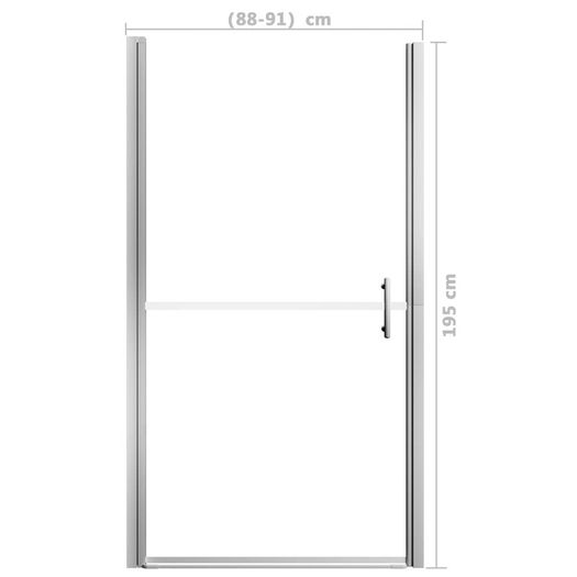Shower Door Frost Tempered Glass