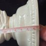 Vintage Leeds Creamware Dolphin / Fish Candlesticks Image 7