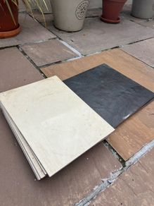 Leftover tiles