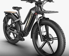 Fiido M25 Titan Robust Cargo Electric Bike 26inches  Fat Wheels Torque Sensor UL Certified 400 KMS Extended Range Available cyclescheme on fiido ie