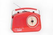 Red Retro Radio