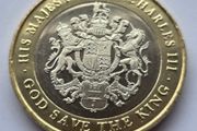 Gibraltar 2 Pound Coin Charles III Coronation  2023 UNC