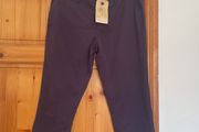 Fat Face cropped chinos purple violet