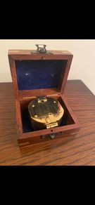Brass Stanley London Brunton Compass Natural Marine compass