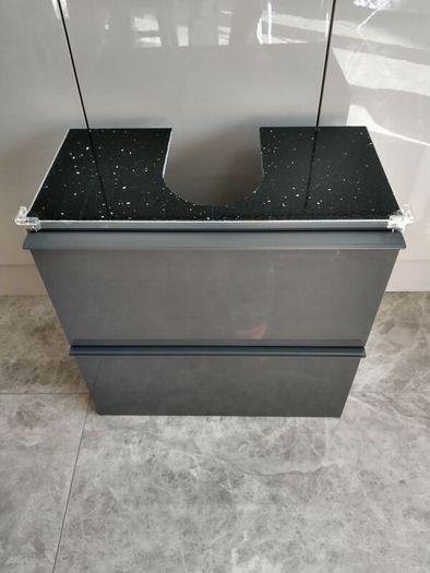 Vanity Unit (IKEA Godmorgen) with Quartz Top (Basin Included)