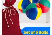 New Juggling Balls Set of 5