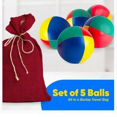 New Juggling Balls Set of 5