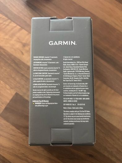 GARMIN vivoactive 6 Smart Watch - Slate & Black