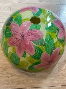 Hand painted lamp shade