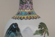 Famille Rose vase