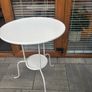 white garden table Image 2