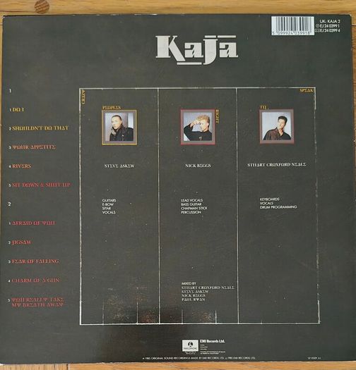 Kaja - Crazy Peoples Right To Speak LP