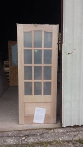 Georgian 12 Panel Unglazed Doors