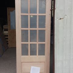 Georgian 12 and 15 Panel Unglazed Doors