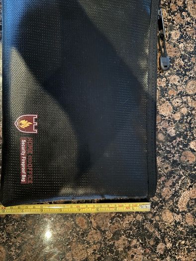 fire proof bag