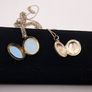 sterling silver locket necklace Image 2