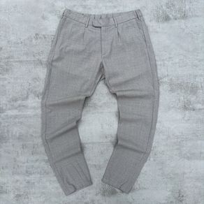 Grey eleventy wool trousers
