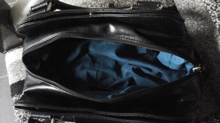 NEXT..Beautiful Black Bag with Four Compartments  (as new as used once!!)