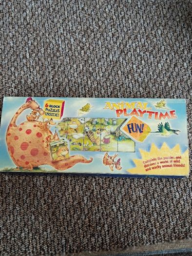 Vintage Tormont Animal Playtime Children's Puzzle