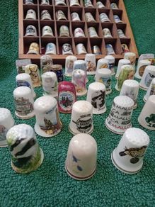 Ceramic Thimbles From All Over The World (84)