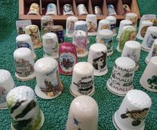 Ceramic Thimbles From All Over The World (84)