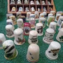 Ceramic Thimbles From All Over The World (84)