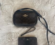 Coach bag and wallet