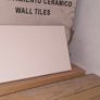 100 white matt ceramic wall tiles 10cm x 20cm Image 3
