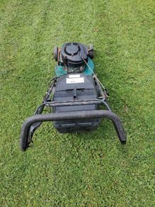 petrol lawnmower