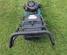 petrol lawnmower