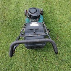 petrol lawnmower