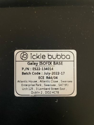 Baby Car Seat Ickle Bubba - 0 to 13kg