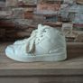 White High-Top Chunky Trainers  size 5 Image 3