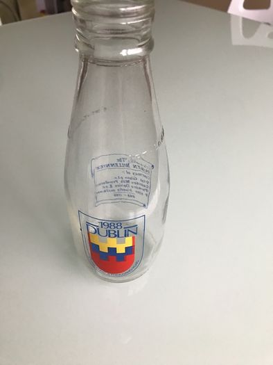 milk bottles