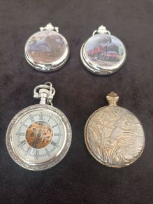 four beautiful hand-wound watches