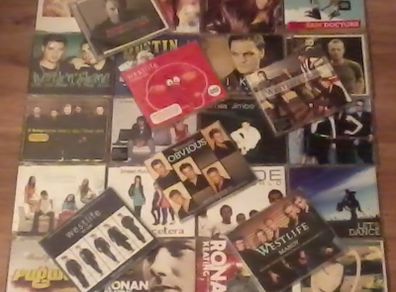 Irish Musical Artists Music CD Singles Collection (26 in total)