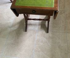 Vintage Mahogany Drop Leaf Sofa/Writing Table .
