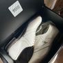 Vintage Footjoy classic golf shoes mens in cream leather Image 2