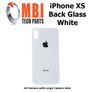 iPhone XS Replacement Back Glass Door Cover with Adhesive White Image 2